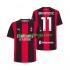 Camisola AC Milan Ibrahimović 11 Homem Equipamento Primeiro 2026-2027 Manga Curta